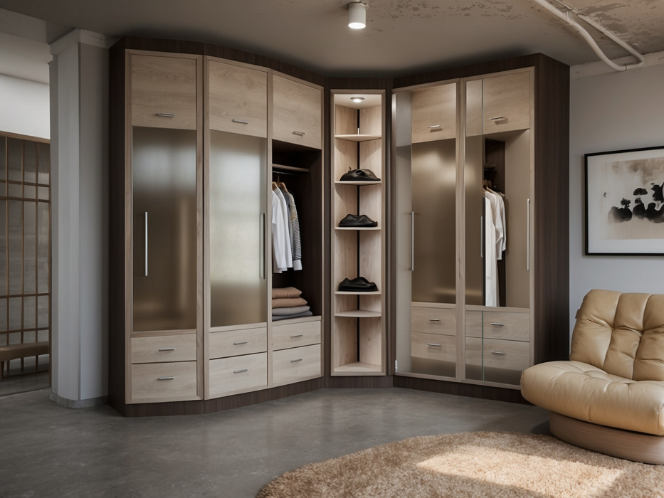 Угловой шкаф-купе «Каймари»